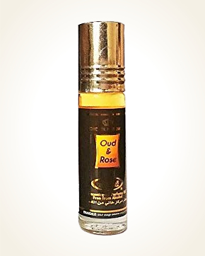 Al Rehab Oud & Rose - parfémový olej 6 ml