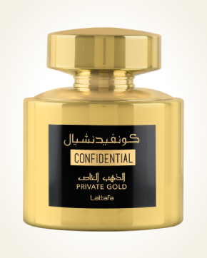 Lattafa Confidential Private Gold - woda perfumowana 100 ml