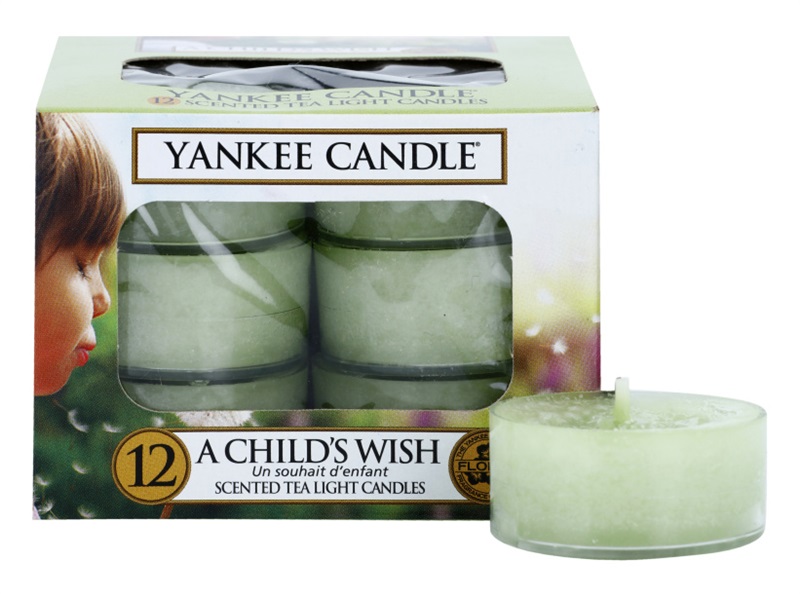Yankee Candle A Child's Wish čajová svíčka 12 x 9,8 g