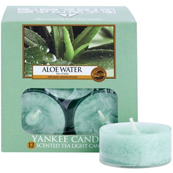 Yankee Candle Aloe Water čajová svíčka 12 x 9,8 g