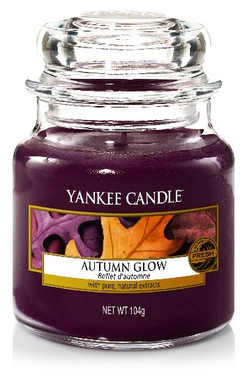Yankee Candle Autumn Glow vonná svíčka 104 g Classic malá 