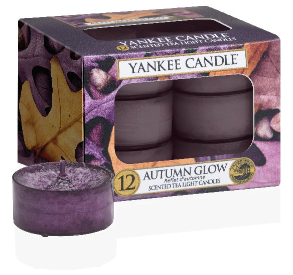Yankee Candle Autumn Glow čajová svíčka 12 x 9,8 g
