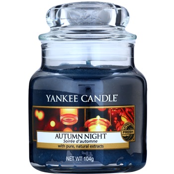 Yankee Candle Autumn Night vonná svíčka 105 g Classic malá