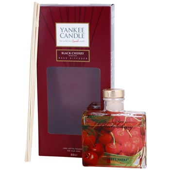 Yankee Candle Black Cherry dyfuzor zapachowy z napełnieniem 88 ml Signature