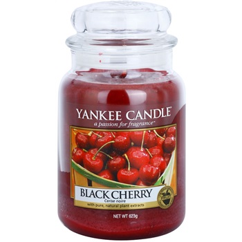 Yankee Candle Black Cherry świeczka zapachowa 623 g Classic duża