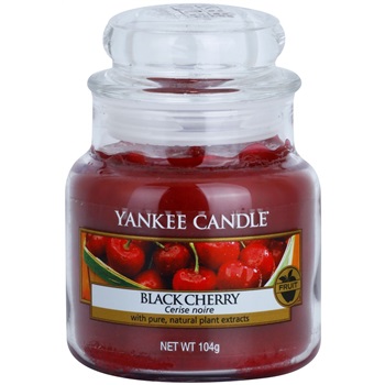 Yankee Candle Black Cherry świeczka zapachowa 104 g Classic mała