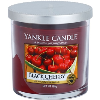 Yankee Candle Black Cherry vonná svíčka 198 g Décor malá 