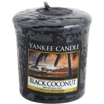 Yankee Candle Black Coconut votivní svíčka 49 g