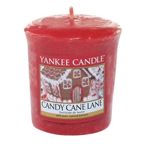 Yankee Candle Candy Cane Lane votivní svíčka 49 g
