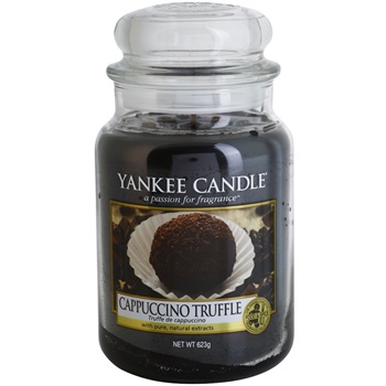 Yankee Candle Cappuccino Truffle vonná svíčka 623 g Classic velká 