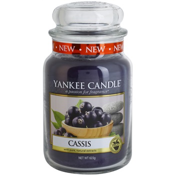 Yankee Candle Cassis vonná svíčka 623 g Classic velká 