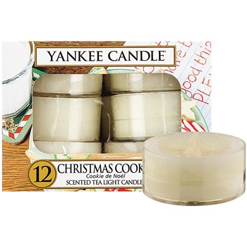 Yankee Candle Christmas Cookie čajová svíčka 12 x 9,8 g