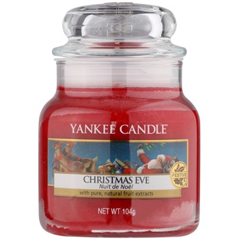 Yankee Candle Christmas Eve vonná svíčka 104 g Classic malá 