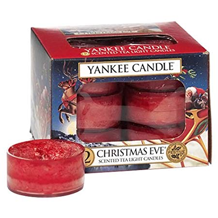 Yankee Candle Christmas Eve čajová svíčka 12 x 9,8 g