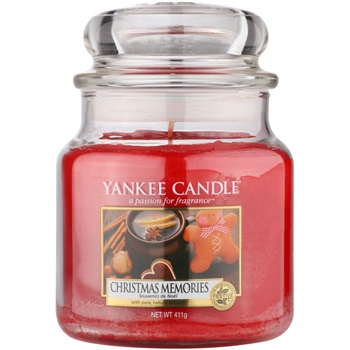 Yankee Candle Christmas Memories vonná svíčka 411 g Classic střední