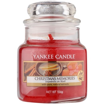 Yankee Candle Christmas Memories vonná svíčka 104 g Classic malá 