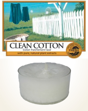 Yankee Candle Clean Cotton čajová svíčka vzorek 1 ks
