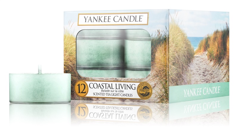 Yankee Candle Coastal Living čajová svíčka 12 x 9,8 g