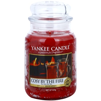 Yankee Candle Cosy By the Fire vonná svíčka 623 g Classic velká 