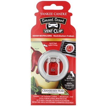 Yankee Candle Cranberry Pear Car Air Freshener 4 ml clip