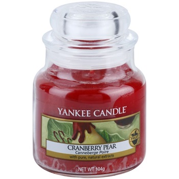 Yankee Candle Cranberry Pear vonná svíčka 104 g Classic malá 