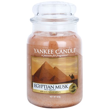 Yankee Candle Egyptian Musk vonná svíčka 623 g Classic velká 