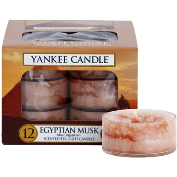Yankee Candle Egyptian Musk čajová svíčka 12 x 9,8 g