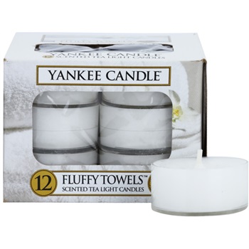 Yankee Candle Fluffy Towels čajová svíčka 12 x 9,8 g