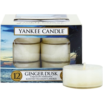 Yankee Candle Ginger Dusk čajová svíčka 12 x 9,8 g