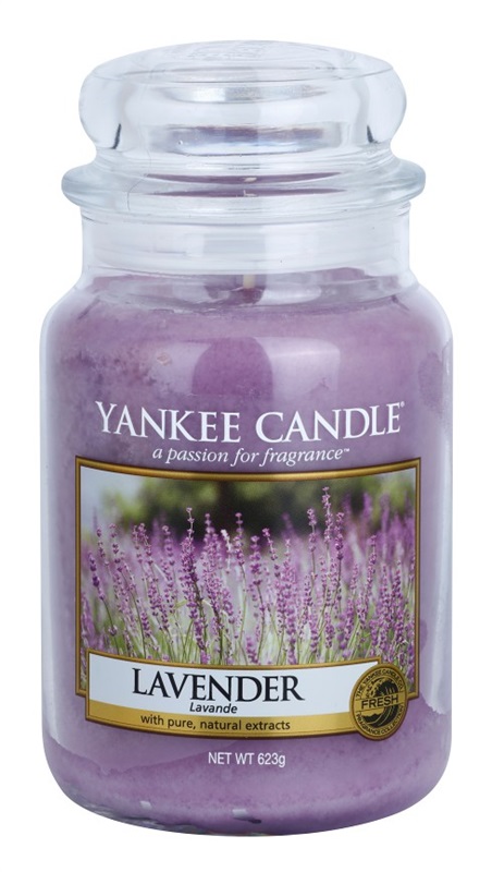 Yankee Candle Lavender vonná svíčka 623 g Classic velká 