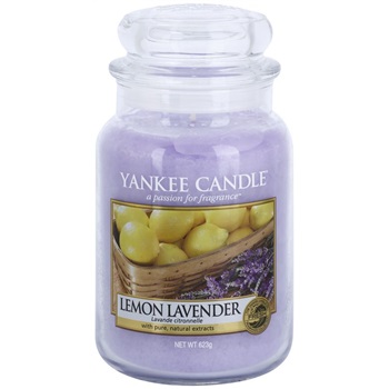 Yankee Candle Lemon Lavender vonná svíčka 623 g Classic velká 