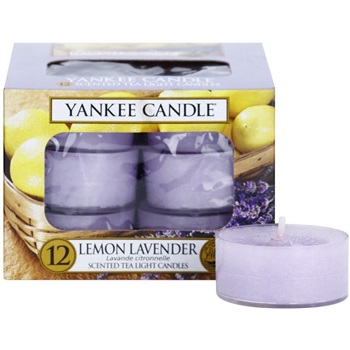 Yankee Candle Lemon Lavender čajová svíčka 12 x 9,8 g