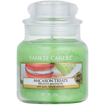 Yankee Candle Macaron Treats świeczka zapachowa 104 g Classic mała