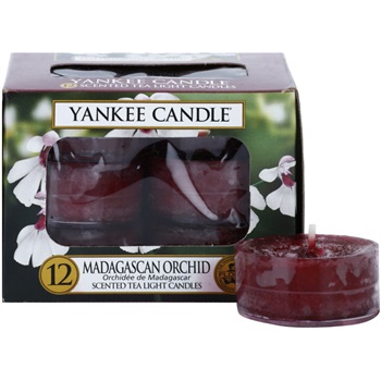 Yankee Candle Madagascan Orchid čajová svíčka 12 x 9,8 g