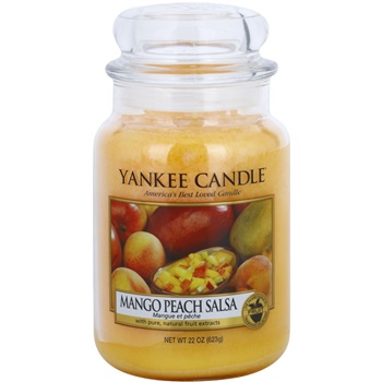 Yankee Candle Mango Peach Salsa vonná svíčka 623 g Classic velká 