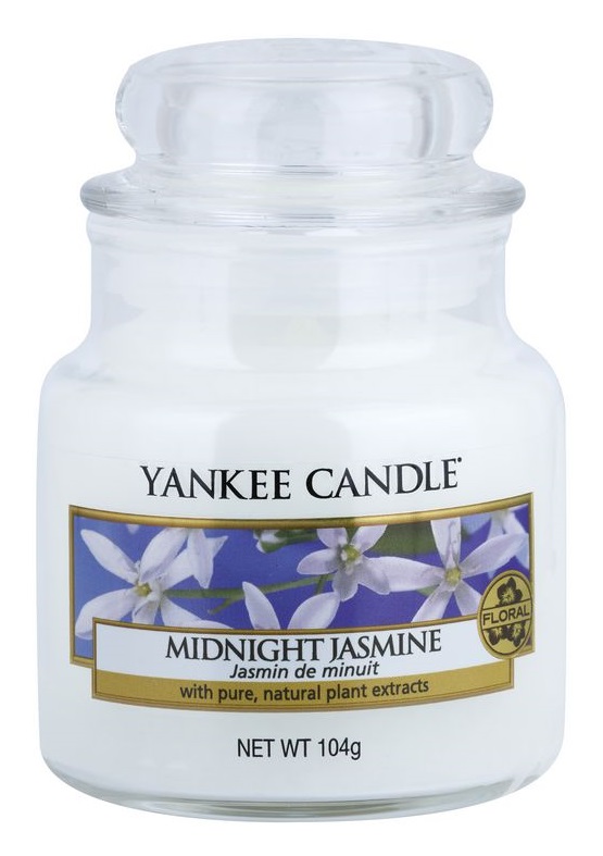 Yankee Candle Midnight Jasmine vonná svíčka 104 g Classic malá 
