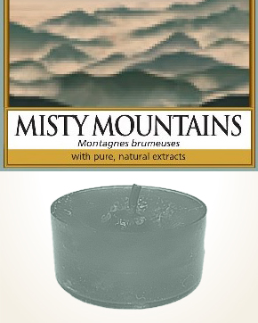 Yankee Candle Misty Mountains čajová svíčka vzorek 1 ks