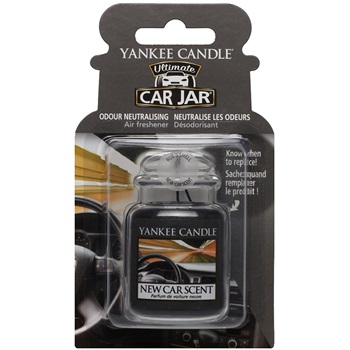 Yankee Candle New Car Scent odświeżacz do samochodu wiszące