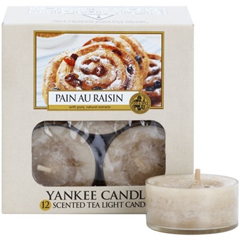 Yankee Candle Pain au Raisin čajová svíčka 12 x 9,8 g