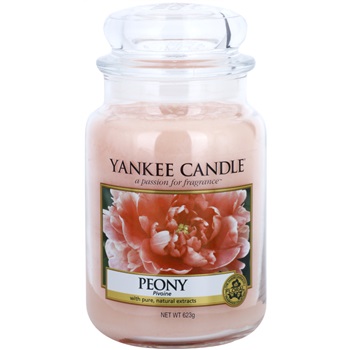 Yankee Candle Peony świeczka zapachowa 623 g Classic duża