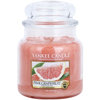 Yankee Candle Pink Grapefruit vonná svíčka 411 g Classic střední