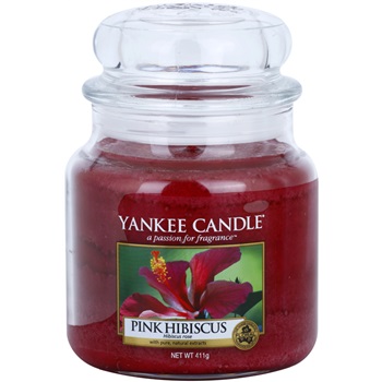 Yankee Candle Pink Hibiscus vonná svíčka 411 g Classic střední