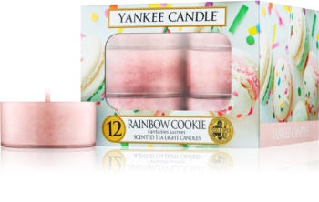 Yankee Candle Rainbow Cookie čajová svíčka 12 x 9,8 g