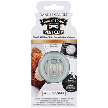 Yankee Candle Soft Blanket Vůně do auta 4 ml clip