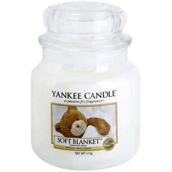 Yankee Candle Soft Blanket vonná svíčka 411 g Classic střední