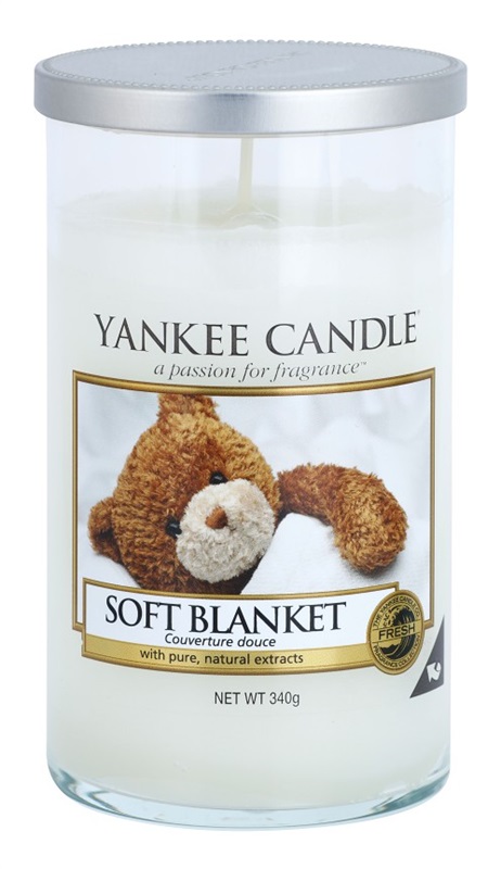 Yankee Candle Soft Blanket vonná svíčka 340 g Décor střední