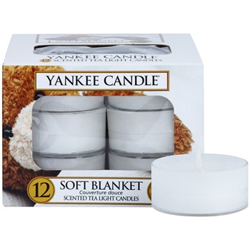 Yankee Candle Soft Blanket čajová svíčka 12 x 9,8 g
