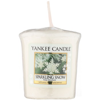 Yankee Candle Sparkling Snow votivní svíčka 49 g