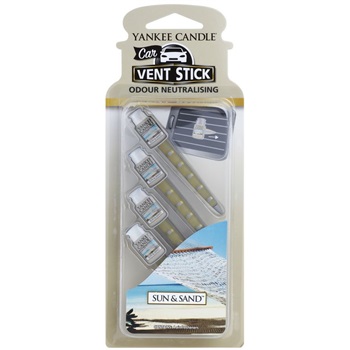 Yankee Candle Sun & Sand Car Air Freshener 4 pc