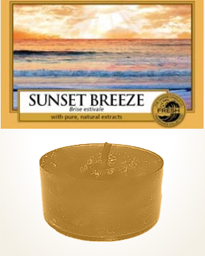 Yankee Candle Sunset Breeze świeczka typu tealight próbka 1 szt